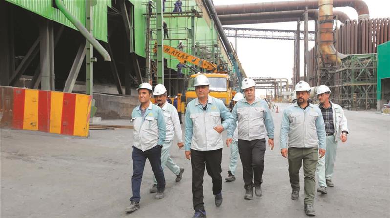 نصب و راه‌اندازی سیستم متریال هندلینگ جدید واحد گاززدایی RH1