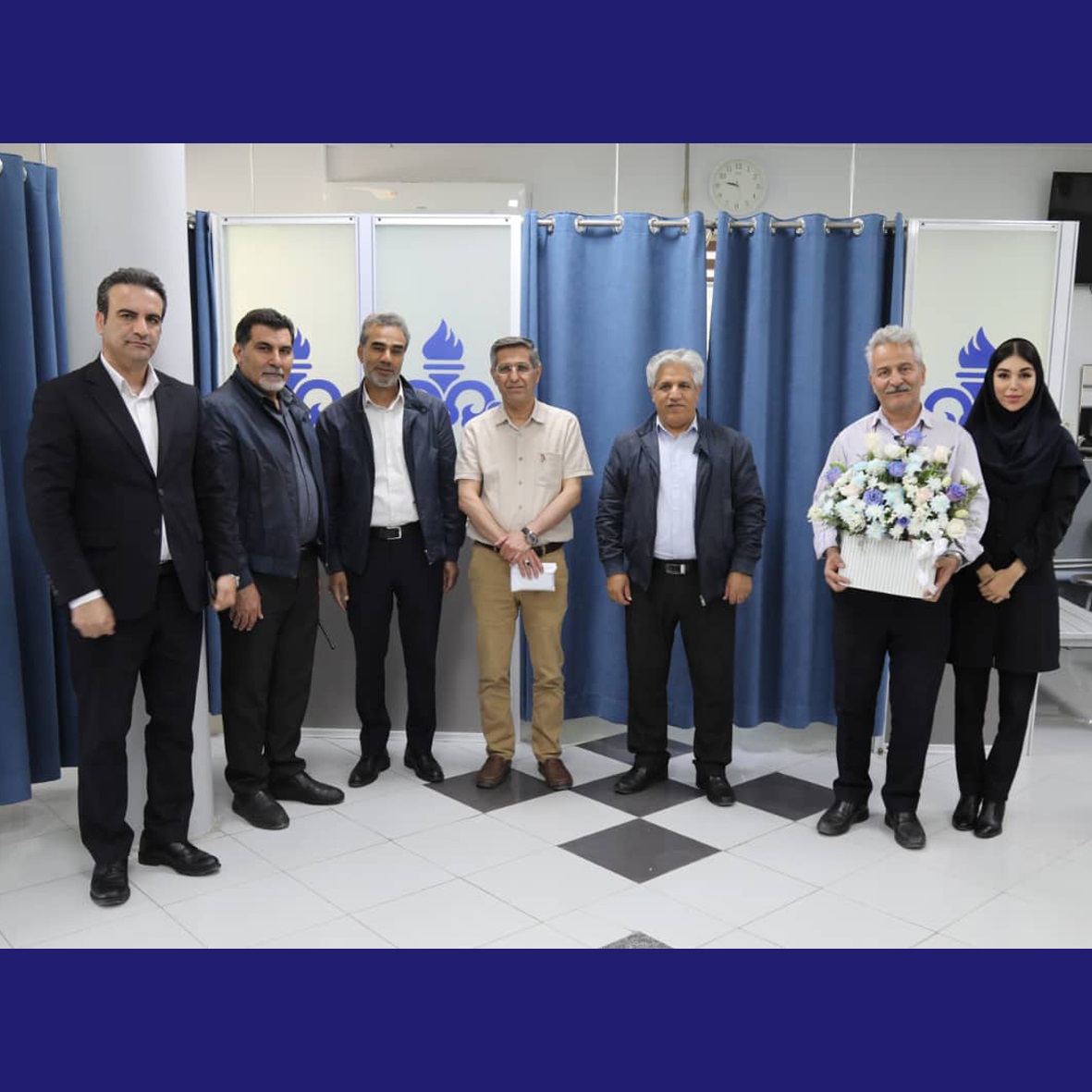 تقدیر از پزشکان درمانگاه شرکت پتروشیمی شیراز به مناسبت روز پزشک