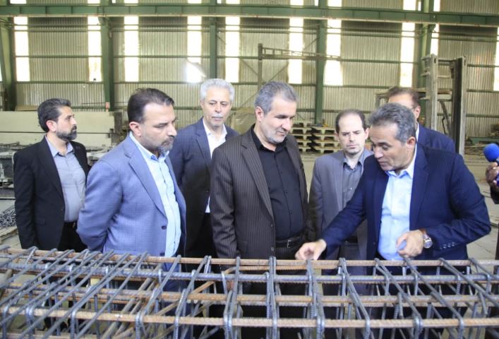 بازدید معاون وزیر صمت از شهرک صنعتی خصوصی شنزار/ رفع موانع تولید و تقویت بخش خصوصی