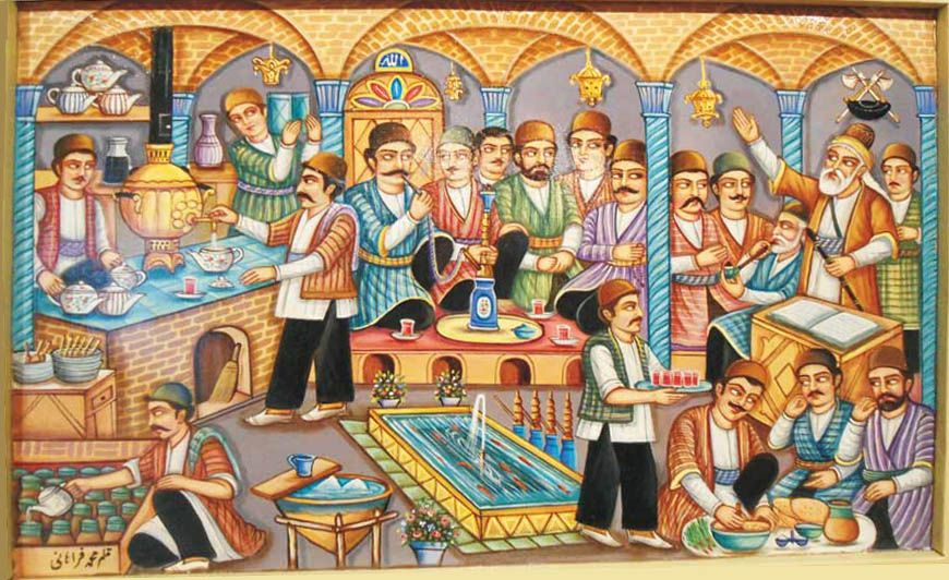 نقالی شاهنامه در قهوه خانه های آذربایجان