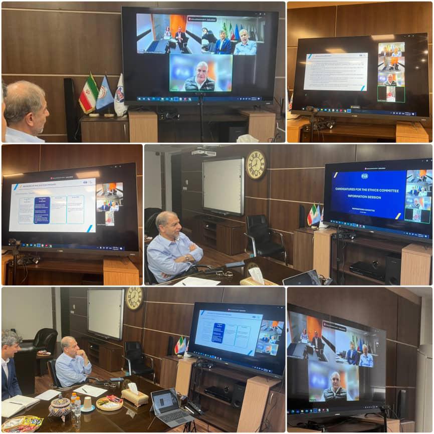 حضور موثر نماینده ایران در نشست بین‌المللی بررسی صلاحیت نامزدهای کمیته اخلاق FIA