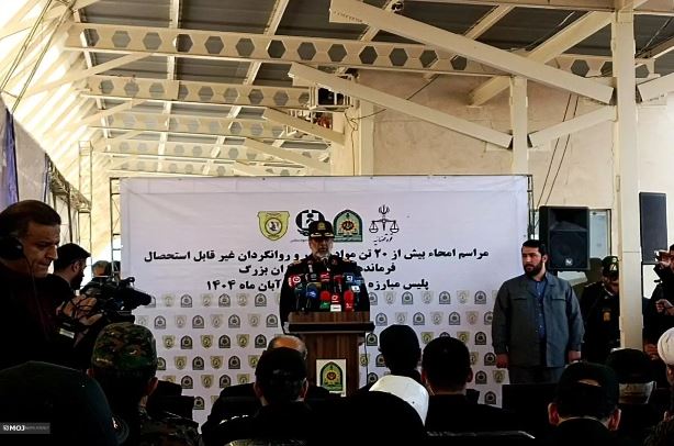 امحاء ۲۰ تن مواد مخدر/ تهران امروز از وجود معتادان متجاهر پاک‌تر از هر زمان است 