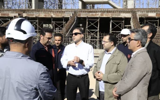 بازدید مدیرعامل شرکت ملی صنایع مس ایران از پروژه احداث کمپ ورزشی ورزقان