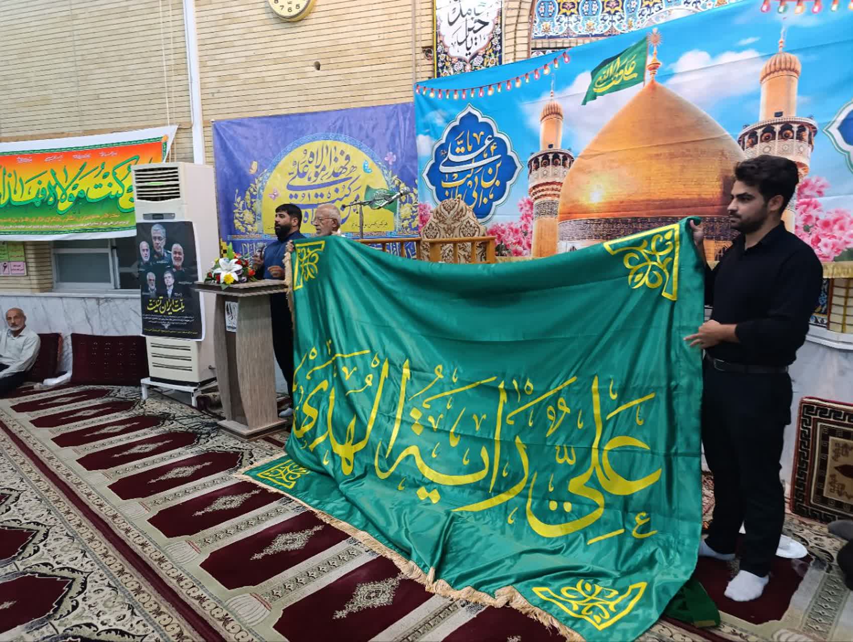 جشن عید غدیر، مسجد صاحب الزمان جهرم، سلاله پاکان