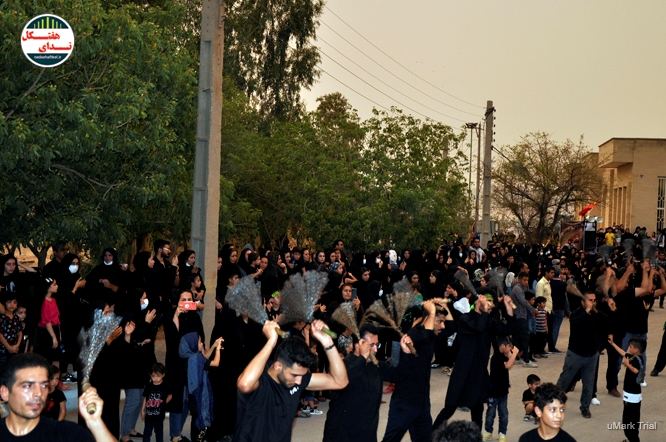  dsc0741 7md7 گزارش تصویری از تاسوعای حسینی ۱۴۰۱ شهرستان هفتکل