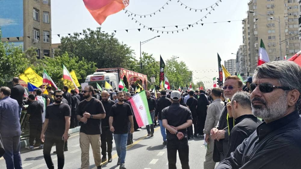 ادای احترام منطقه ۴ به ”شهدای اقتدار“ / برپایی موکب فرهنگی “شهدای اقتدار ایران” منطقه ۴ پایتخت