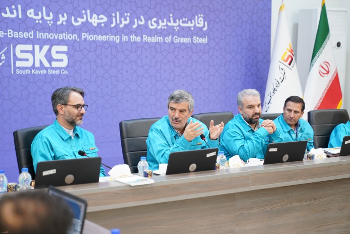 فولاد کاوه جنوب کیش نماد اقتصاد مقاومتی در کشور