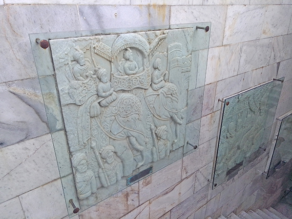 دیوار نگاره فیل - موزه آرامگاه فردوسی