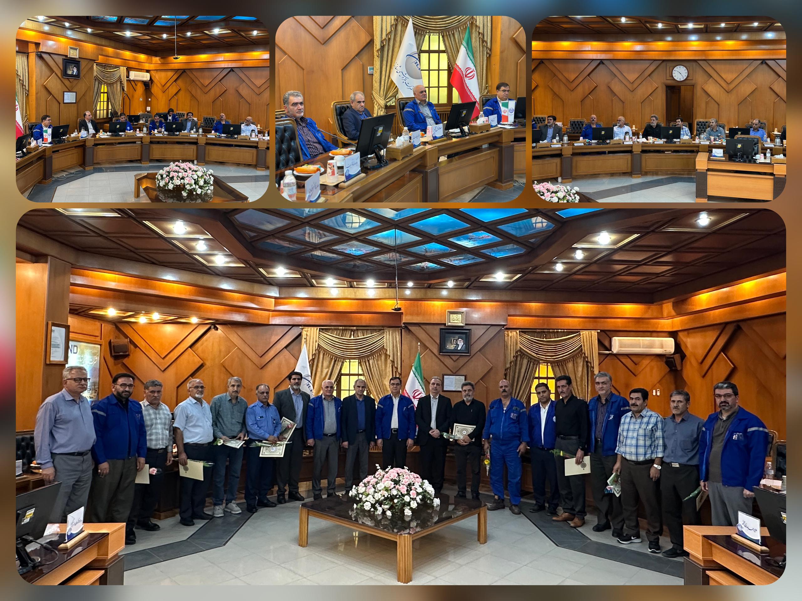 تجلیل از آزادگان سرافراز پتروشیمی شازند‬