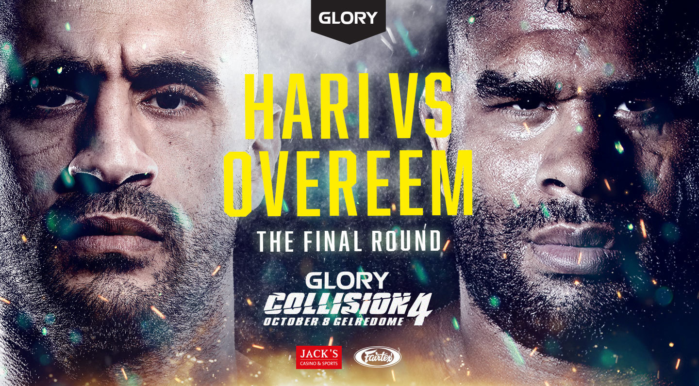 دانلود رویداد کیک بوکسینگ :  Glory Collision 4: Hari vs. Overeem 3