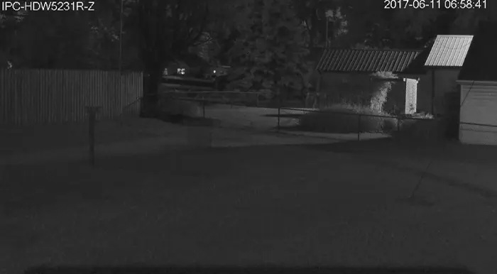 1- دید در شب دوربین مدار بسته صنعتی