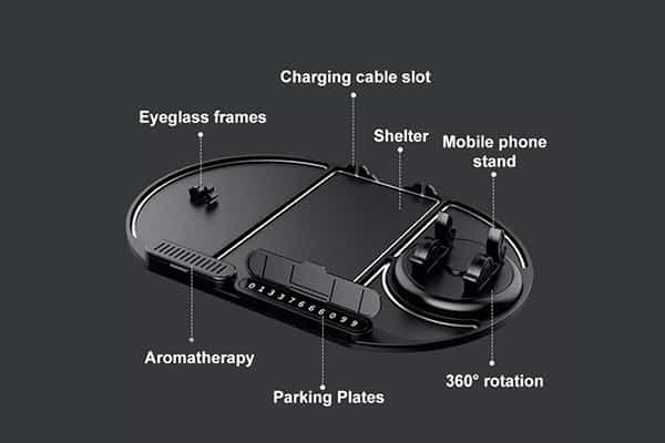 پد ضد لغزش و نگهدارنده گوشی CH09: یک ابزار چندمنظوره برای خودرو