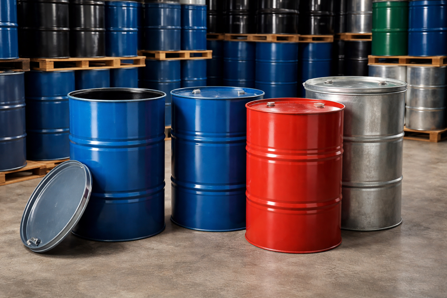 بشکه فلزی ۲۲۰ لیتری چیست و چه کاربردهایی دارد؟ راهنمای جامع خرید و استفاده