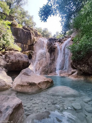 آبشار نای انگیز لرستان - لبخند سبز
