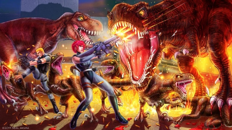 استاد بازیسازی: 11 بازی برتر شینجی میکامی Dino Crisis 2 داینو کرایسیس