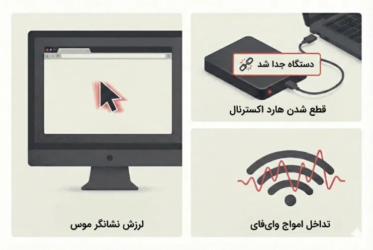 چه علائمی نشاندهنده آسیب دیدن سیستم هستند؟