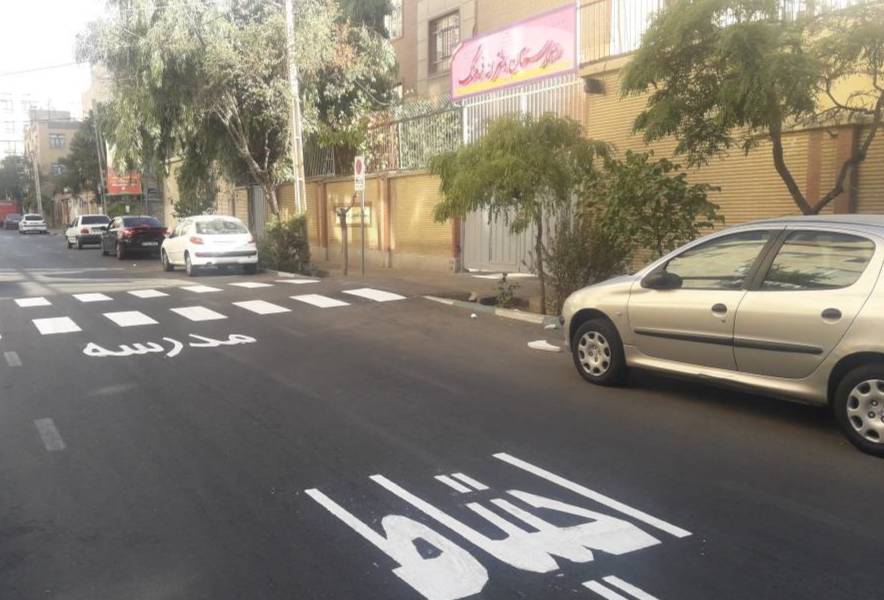 معابر ۱۴۶ مدرسه منطقه۱۳ ایمن تر شدند