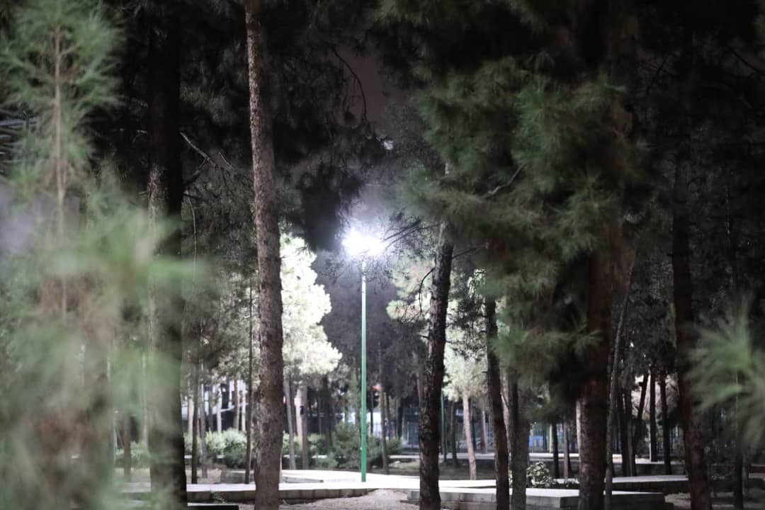 نصب پرژکتورهای روشنایی بوستان‌های منطقه ۱۹ به ۱۲۰۰ عدد رسید