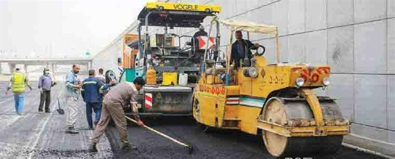 آسفالت باکیفیت رینگ چهارم ترافیکی اصفهان با استفاده از سرباره فولاد مبارکه