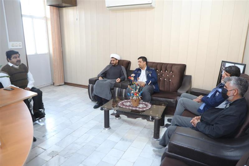 بازدید مدیر روابط عمومی و مدیر HSE شرکت سنگ‌آهن از جامعه معلولین / ۹۰ نفر از معلولین شاغل در شرکت سنگ‌آهن مرکزی هستند