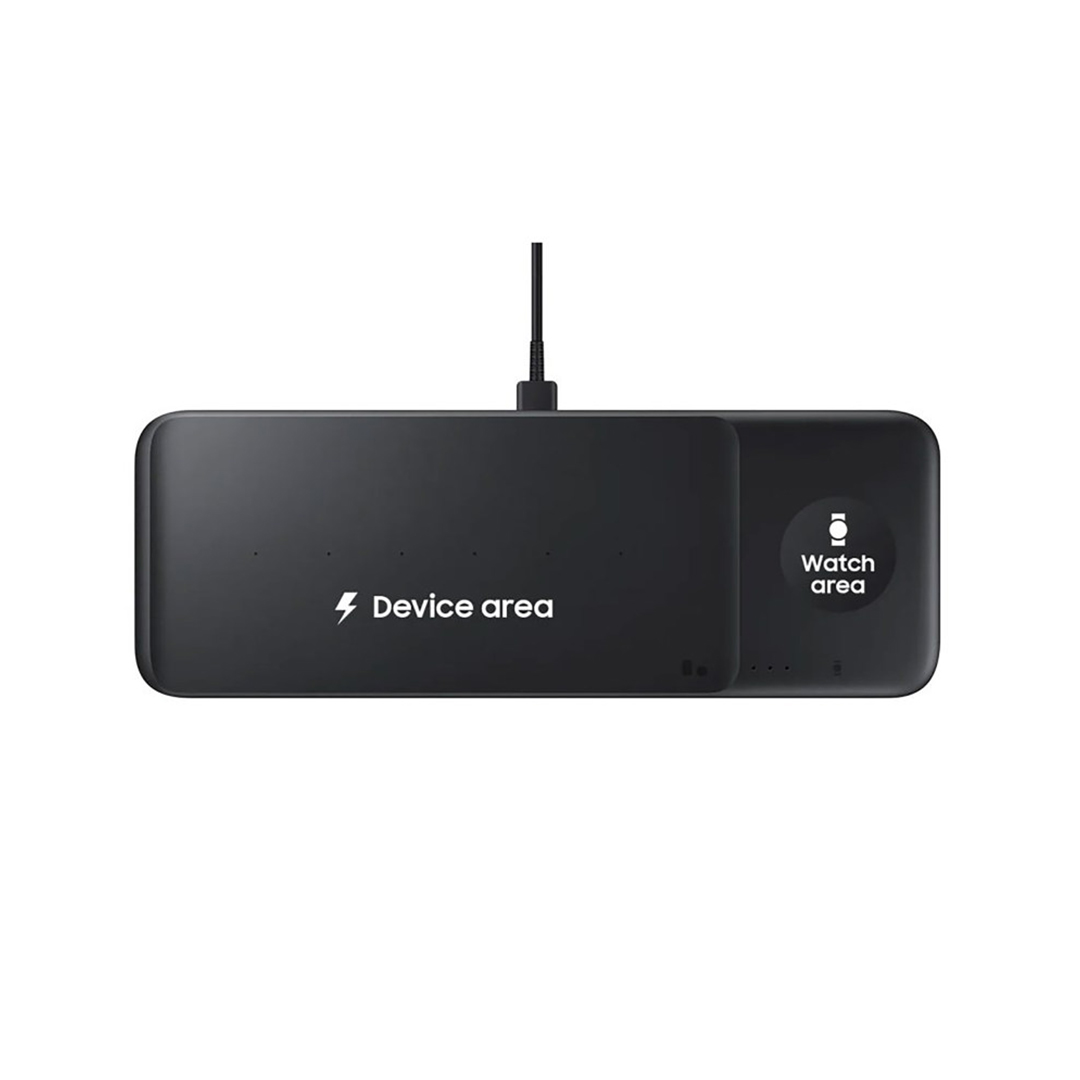 شارژر وایرلس سامسونگ مدل EP-P6300 Trio: بهترین گزینه برای شارژ همزمان دستگاه‌ها