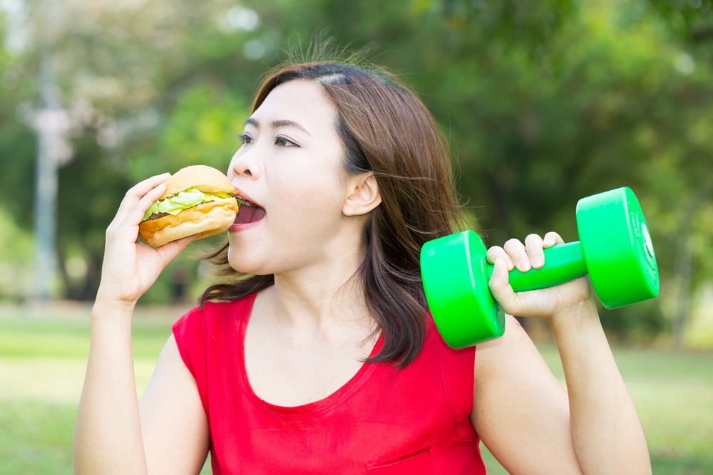 رعایت رژیم غذایی قبل و بعد از ورزش