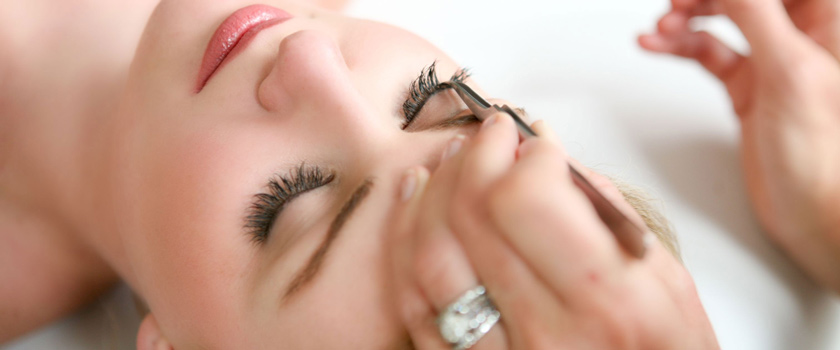 آموزش کاشت مژه تکه ای eyelash extension