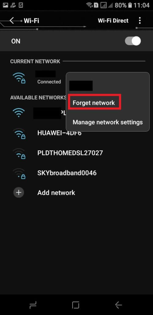 حل خطای احراز هویت WiFi