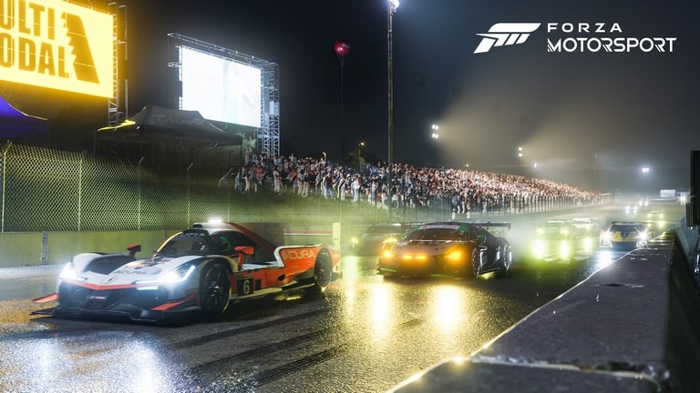 پیست مسابقه شب Forza Motorsport بررسی بازی فورزا موتور اسپورت