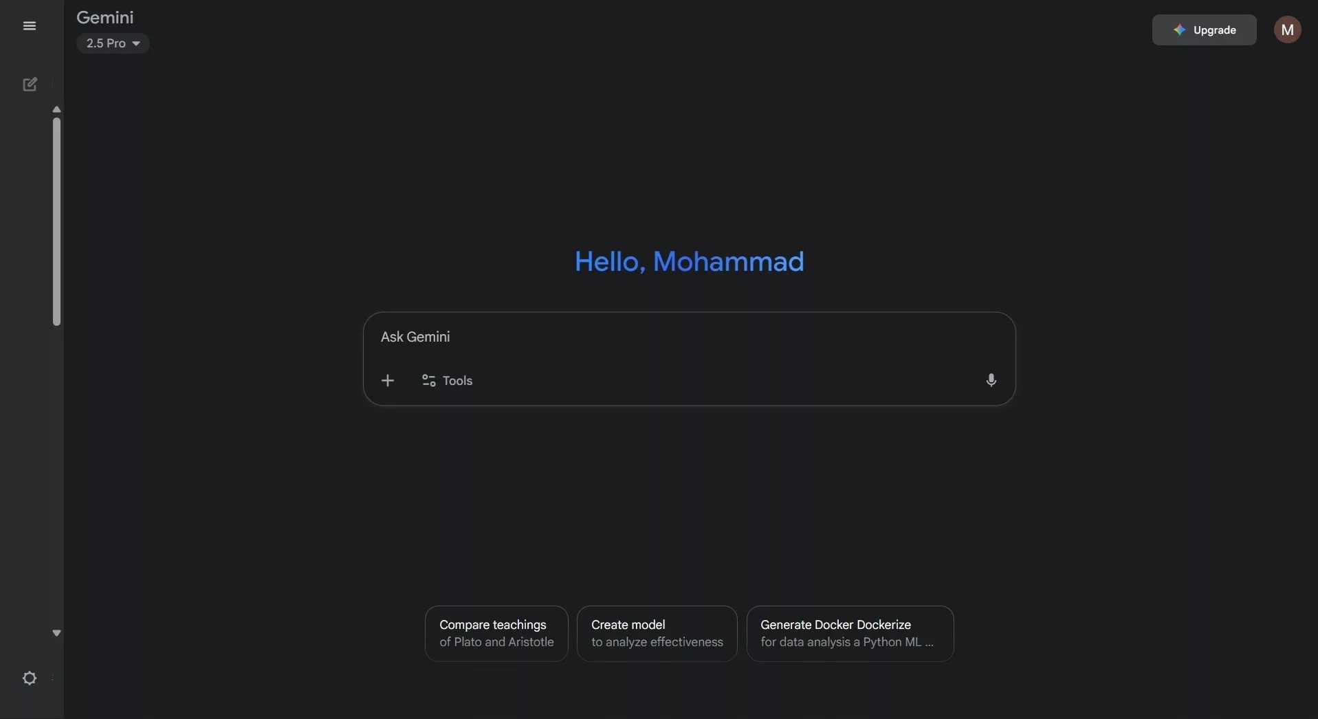 گفت‌وگو با هوش مصنوعی Gemini در مرورگر