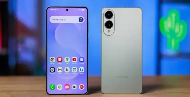 «تصویر مفهومی از گوشی‌های سری گلکسی سامسونگ با تمرکز بر مدل Edge»