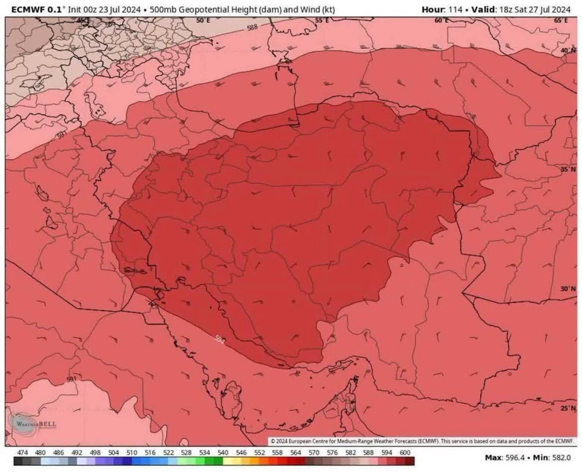 گنبد حرارتی ایران