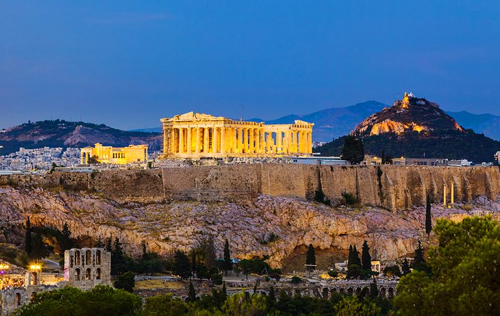 مکان های گردشگری یونان 