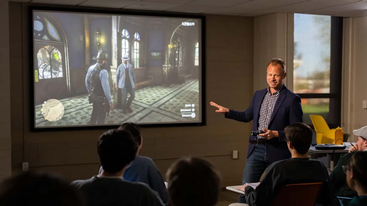 کاراکترهای زن و مرد GTA 6 در نمایی از تریلر رسمی بازی