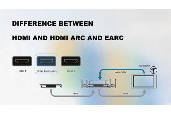 کابل HDMI با پشتیبانی از ARC و eARC: انتقال صدای با کیفیت بالا