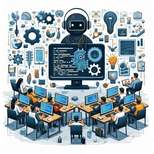 شرکت در دوره های آموزشی برای ارتقای مهارت برنامه&zwnj;نویسی