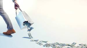 هدر رفتن پول