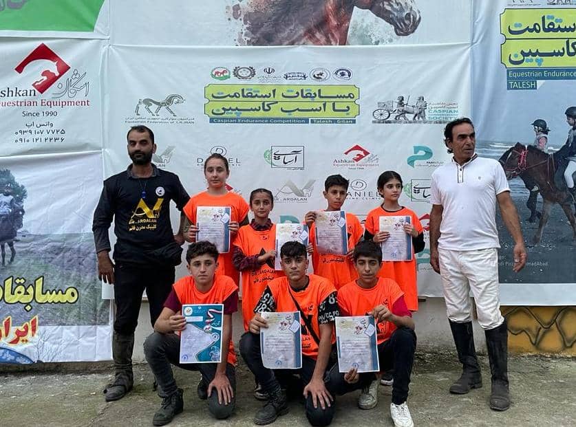 دومین مسابقه سواری استقامت با اسب کاسپین ایران برگزار شد