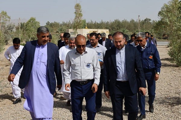 بازدید رئیس مرکز بازرسی شستا از سیمان خاش