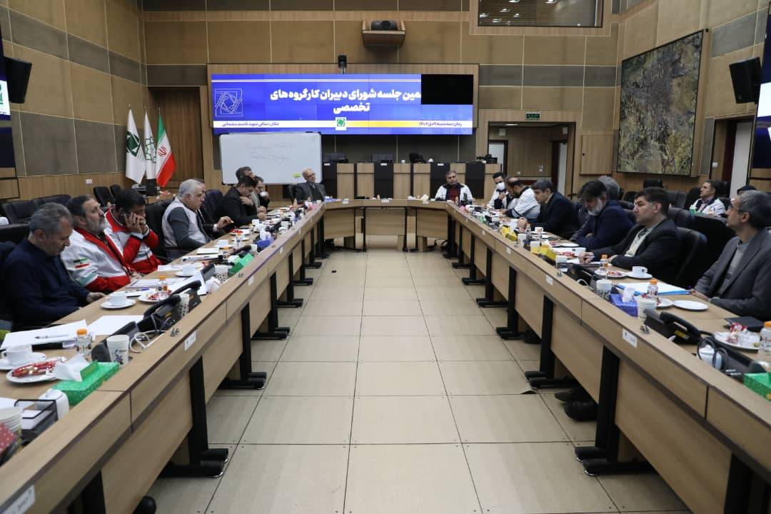 پایش عملکرد ۱۶ کارگروه تخصصی در دهمین جلسه شورای دبیران ستاد بحران تهران