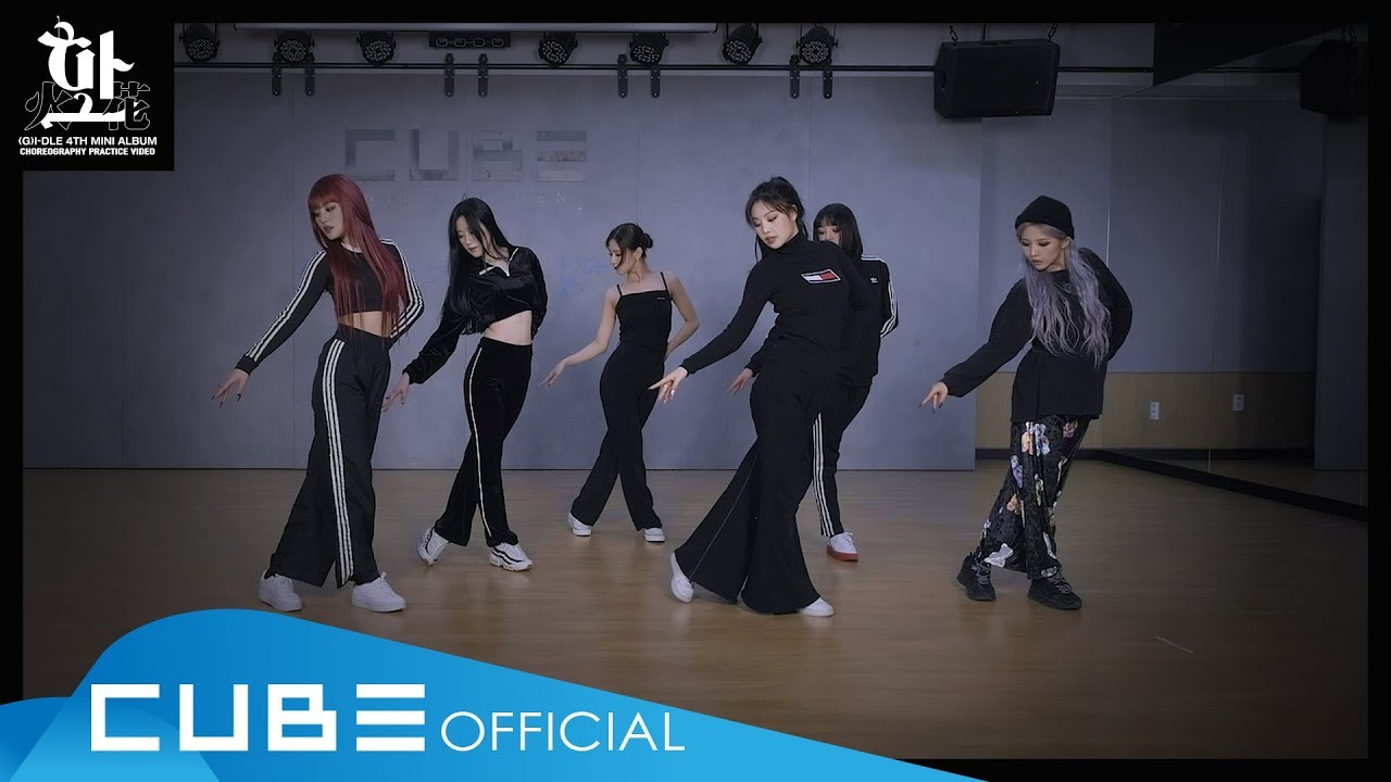 G)I-DLE - 'Queencard' Dance Practice Mirrored [4K] 