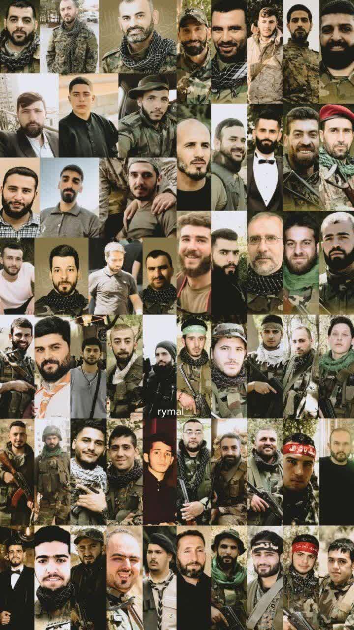 صورة الشهداء على طريق القدس حزب الله اللبنانيّ