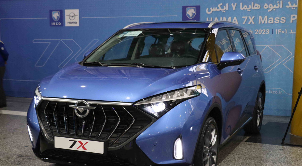 هایما 7X توسط ایران خودرو تحویل مشتریان شد