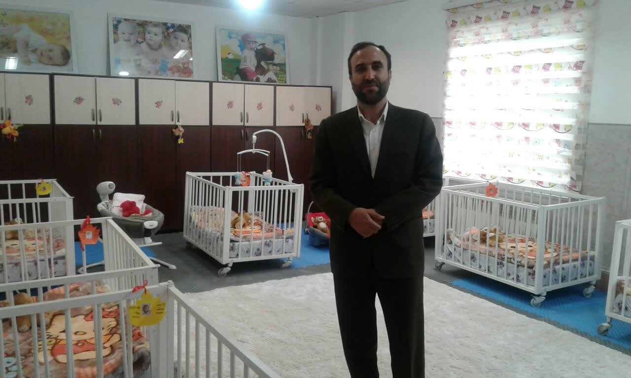 نگهداری از ۲۲ نوزاد در شیرخوارگاه معتضدی کرمانشاه