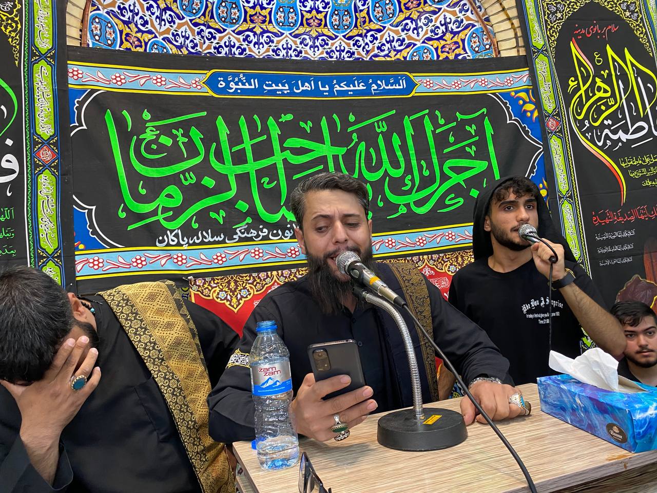 هیئت فداییان حضرت زینب، سینه زنی روز شهادت حضرت زهرا جهرم، چوپانی، سلاله پاکان