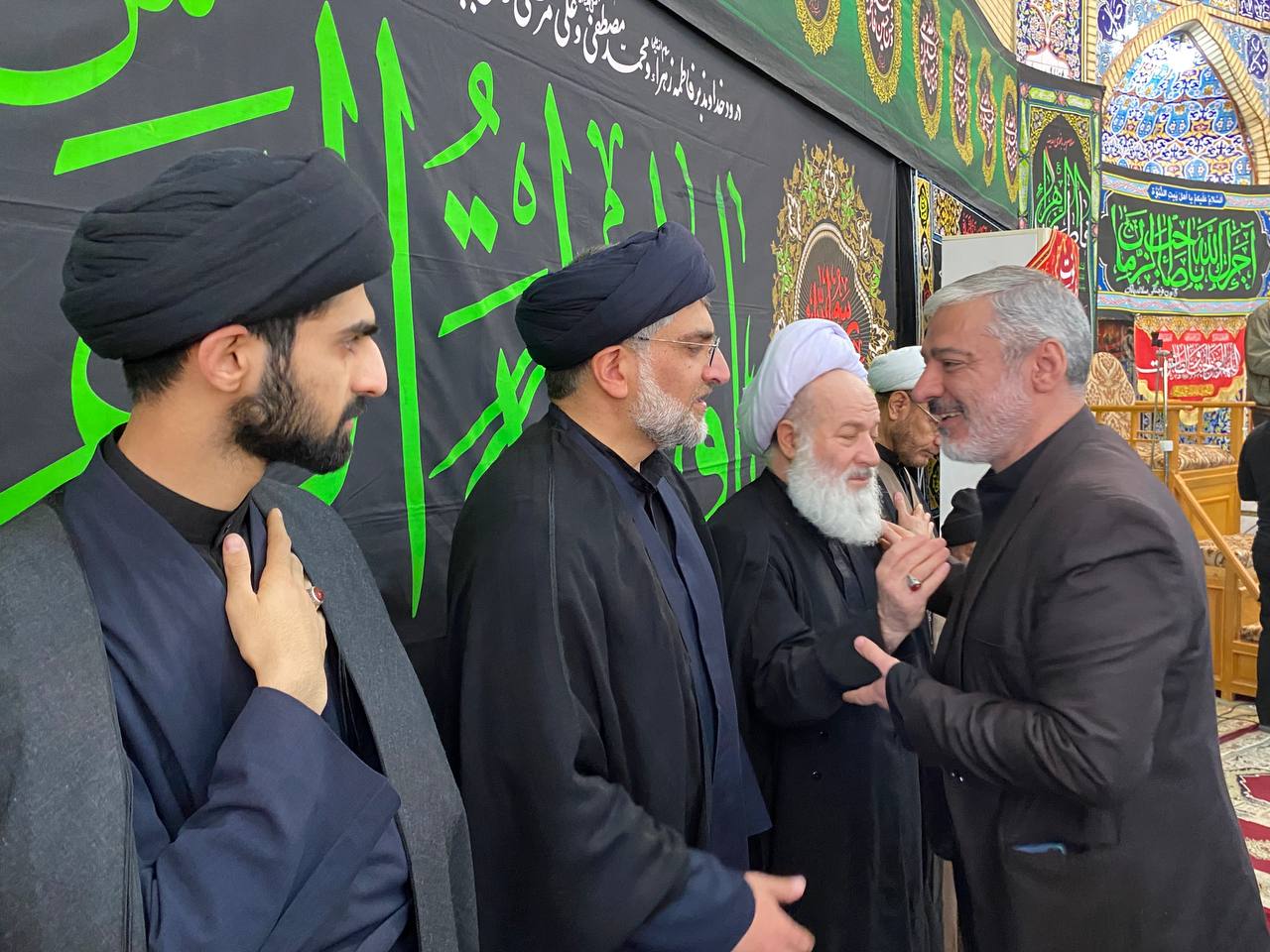 شهادت حضرت زهرا جهرم، سیدعلی آیت اللهی، مصطفی برزو، سلاله پاکان