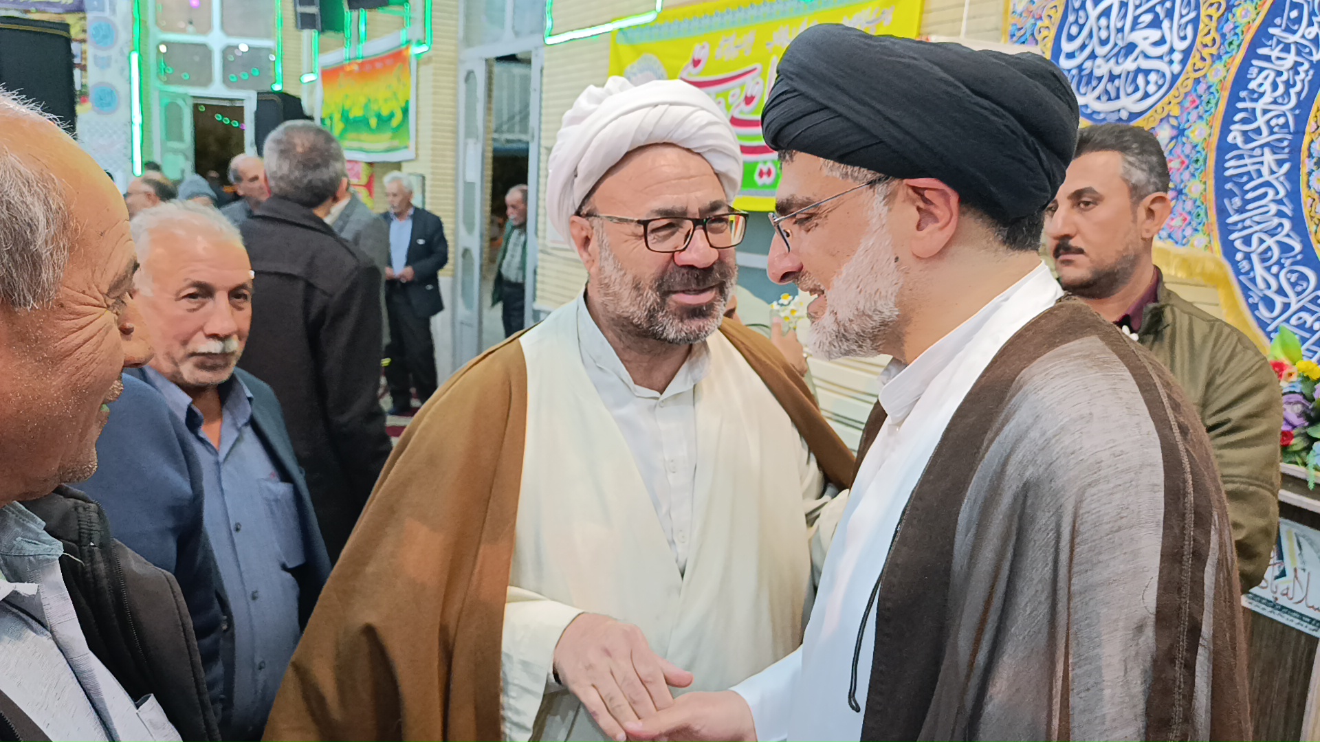 شیخ محمد بهشتی، جشن ولادت یگانه مولود کعبه، سیدعلی آیت اللهی، مسجد صاحب الزمان جهرم، کانون فرهنگی هنری سلاله پاکان