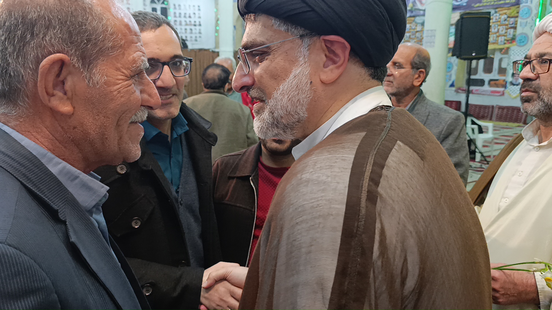 جشن ولادت یگانه مولود کعبه، سیدعلی آیت اللهی، مسجد صاحب الزمان جهرم، کانون فرهنگی هنری سلاله پاکان