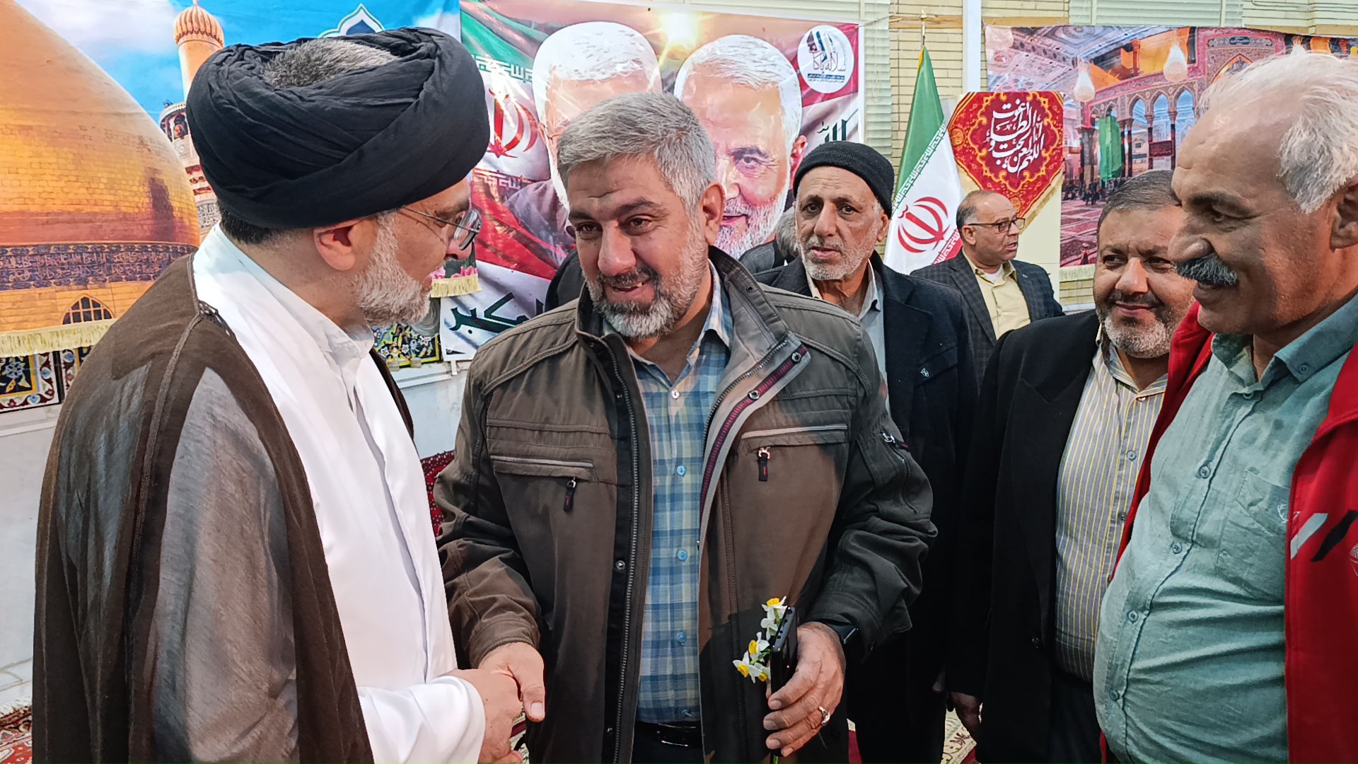 مجید فخارزاده، کریم حسن زاده، جشن ولادت یگانه مولود کعبه، سیدعلی آیت اللهی، مسجد صاحب الزمان جهرم، کانون فرهنگی هنری سلاله پاکان