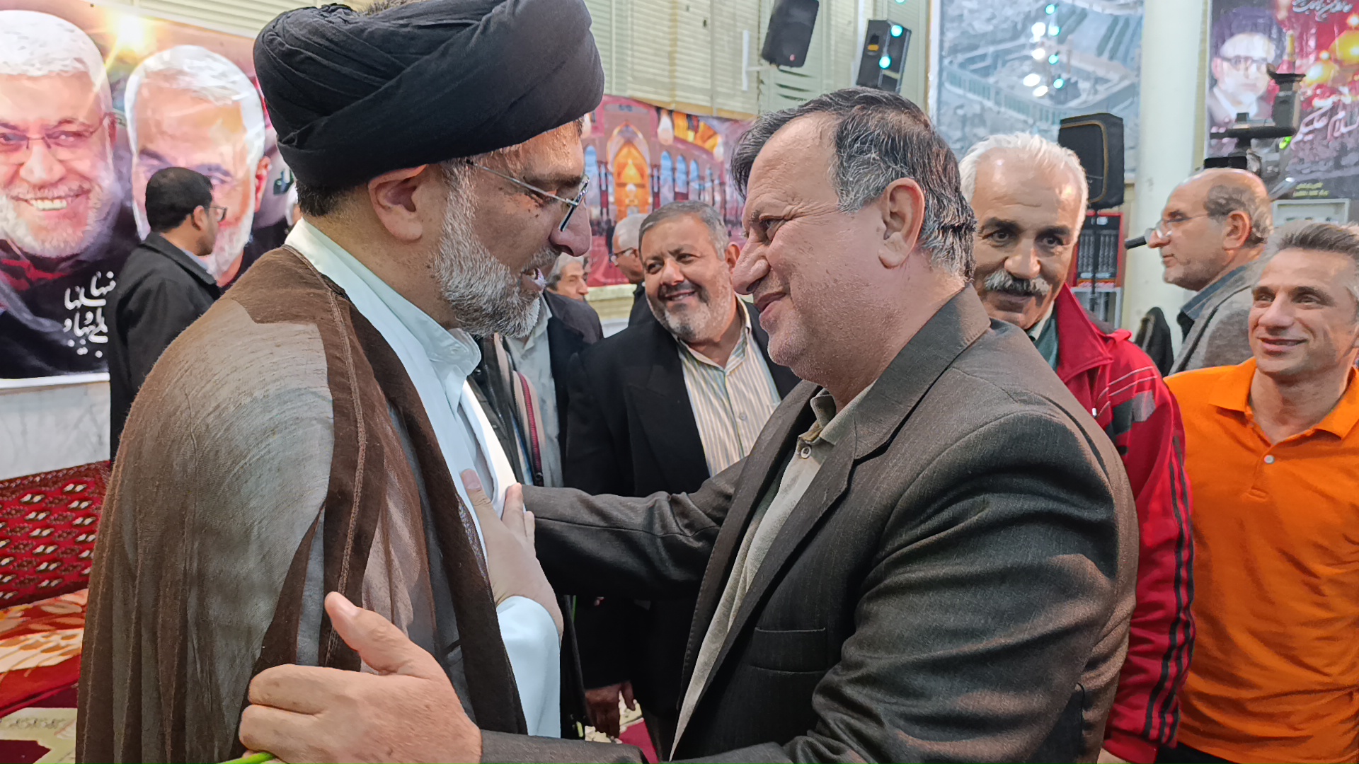 آقای رحمانیان، جشن ولادت یگانه مولود کعبه، سیدعلی آیت اللهی، مسجد صاحب الزمان جهرم، کانون فرهنگی هنری سلاله پاکان